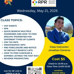 FLEX MLS Class with Jonathan Cisneros