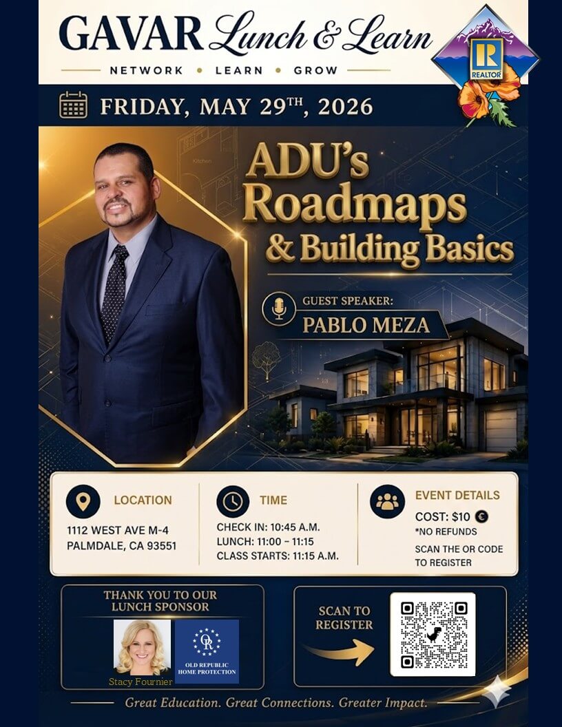 Upcoming Event Flyer