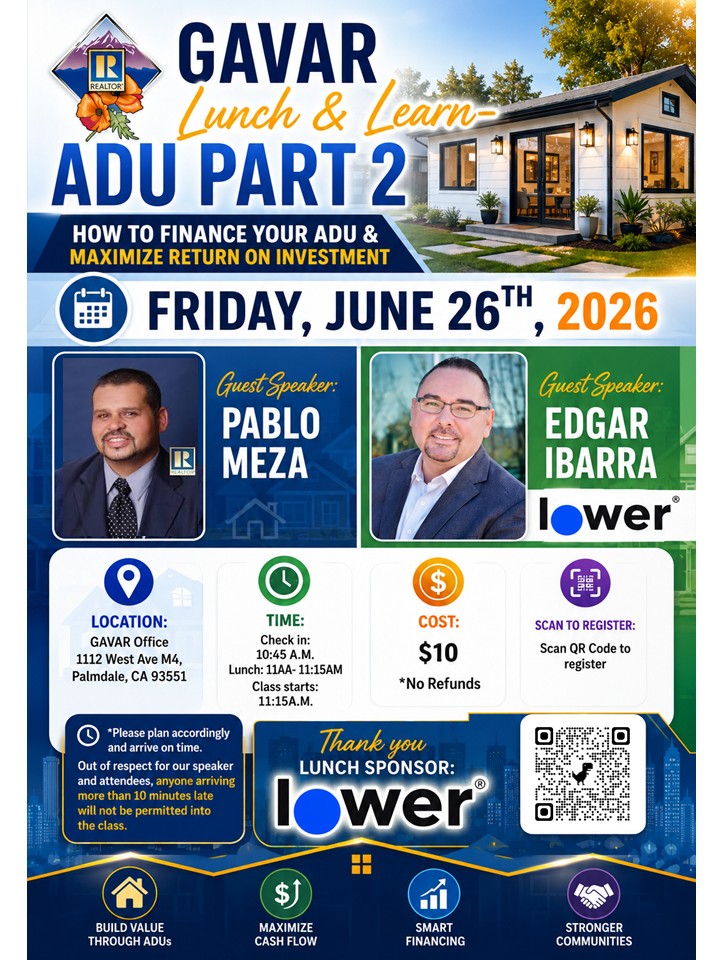 Upcoming Event Flyer