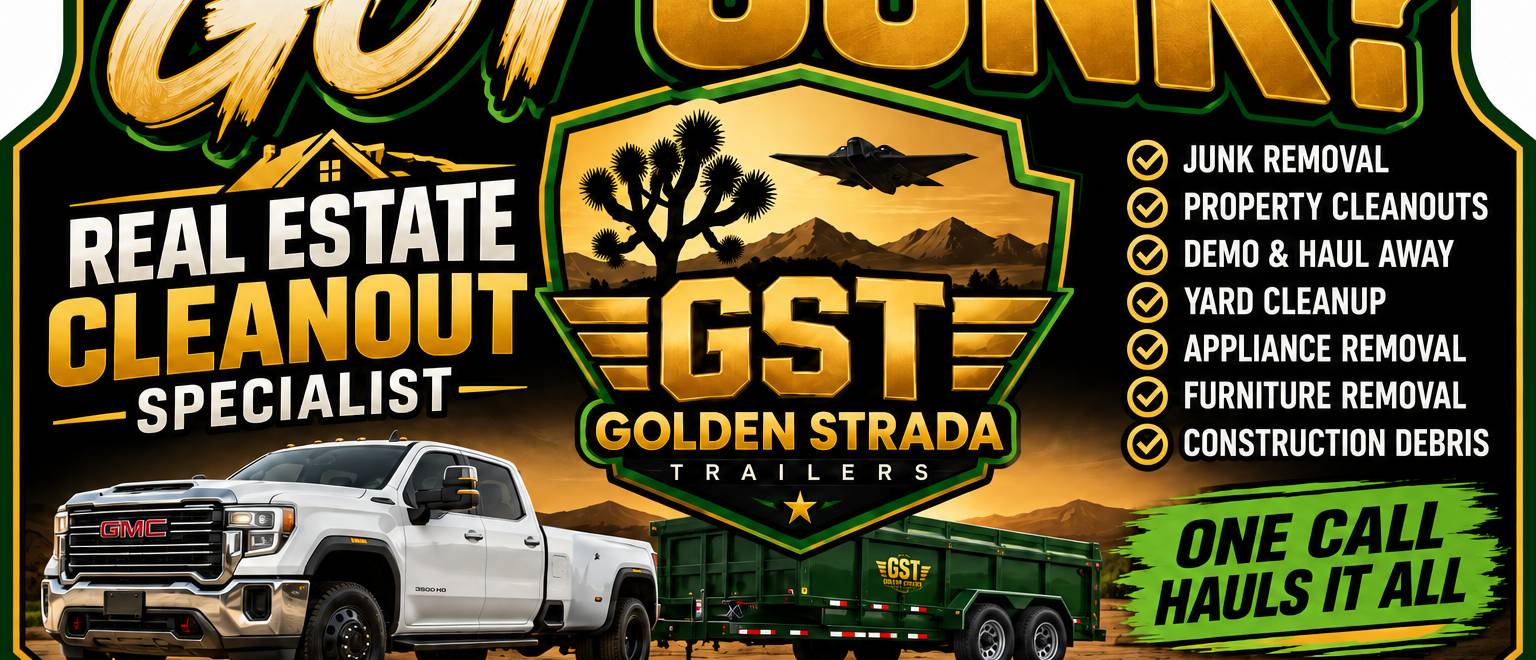 Golden Strada trailer logo cutout